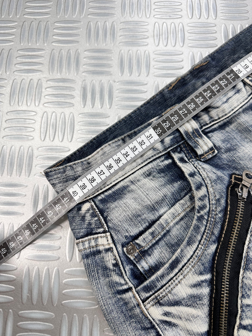 Ppfm y2k jeans vintage faded 00's (M)