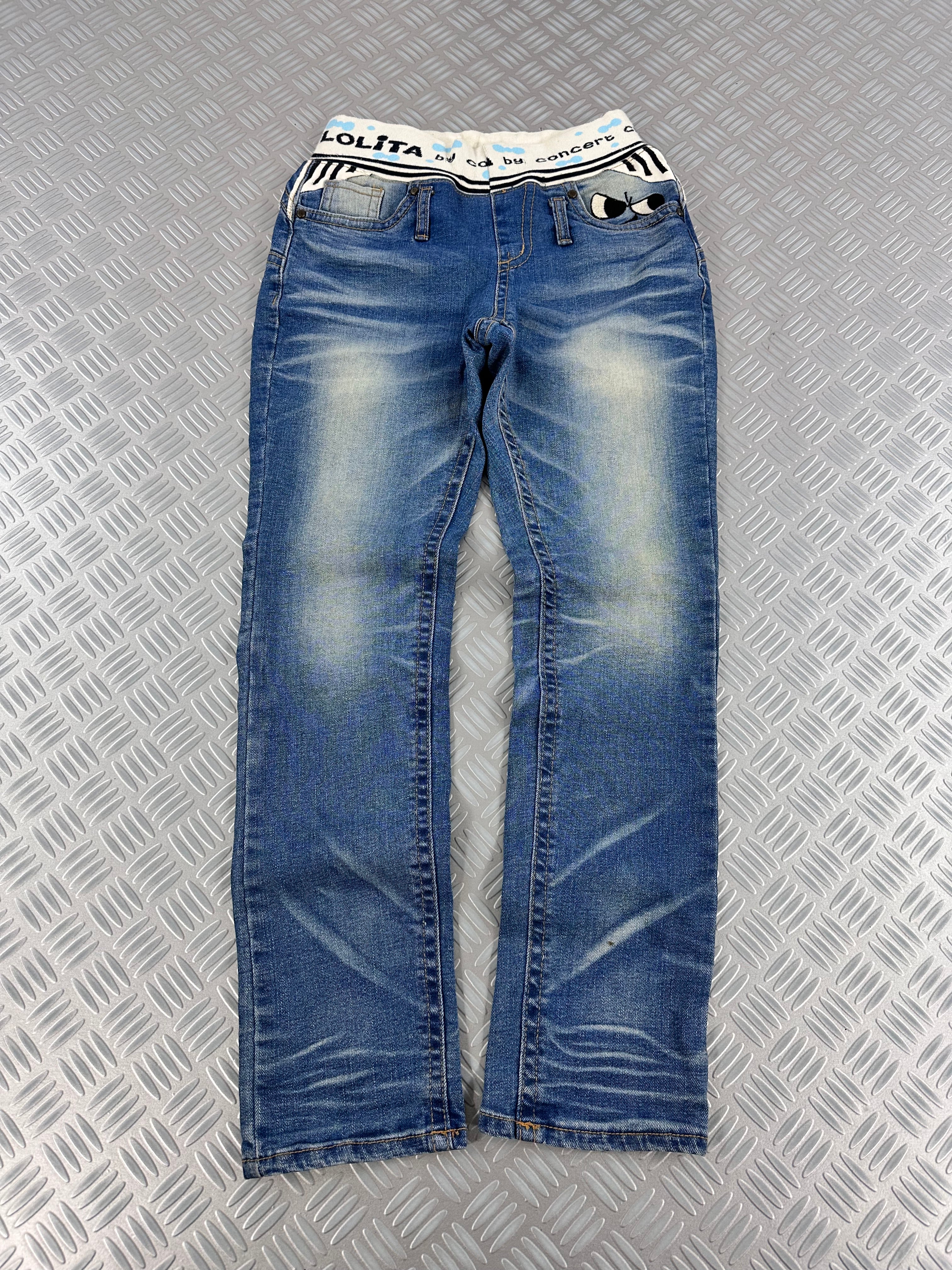 y2k vintage lolita jeans 00's (S)
