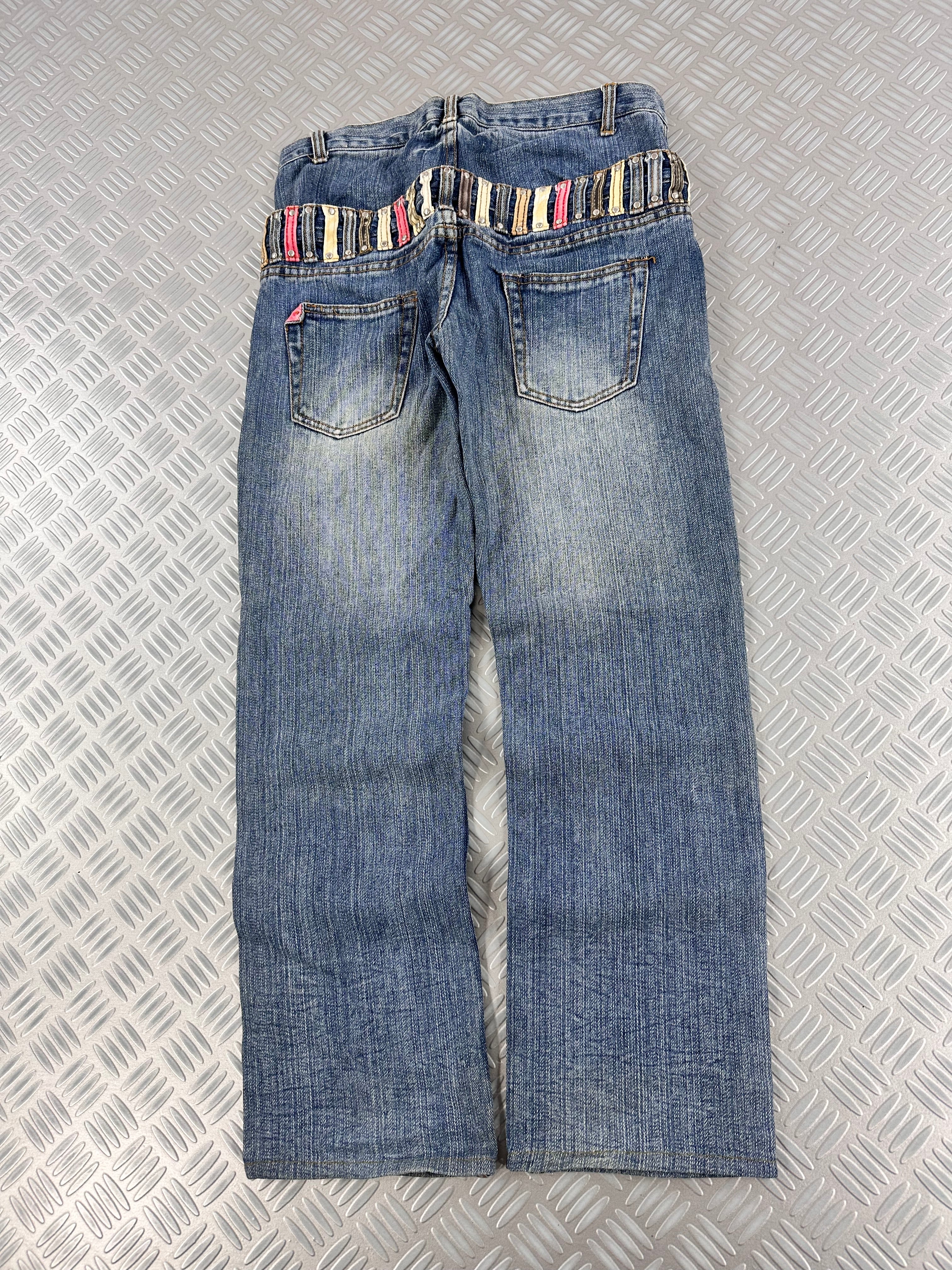 double waits japanese jeans y2k vintage (M)