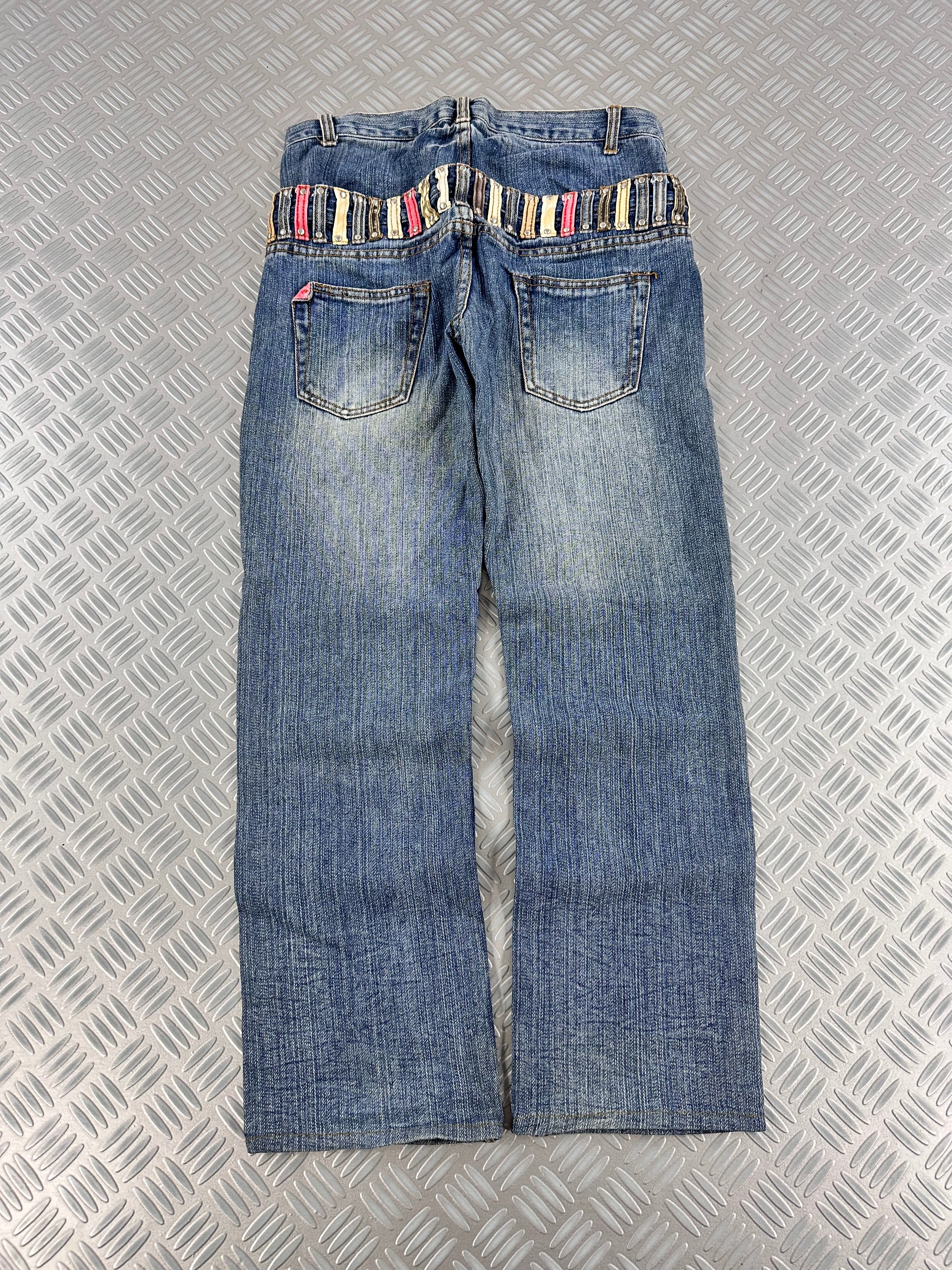 double waits japanese jeans y2k vintage (M)