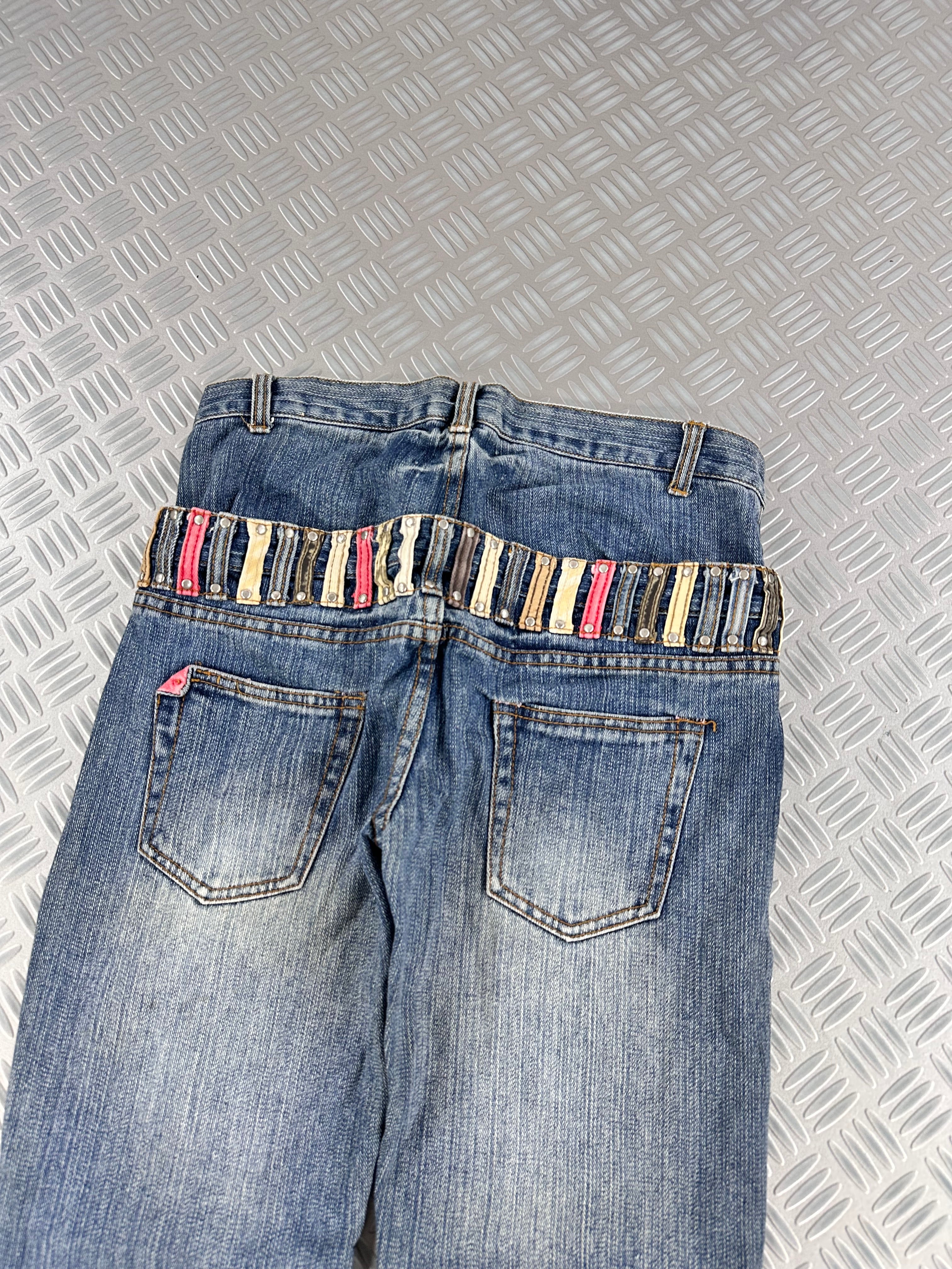 double waits japanese jeans y2k vintage (M)