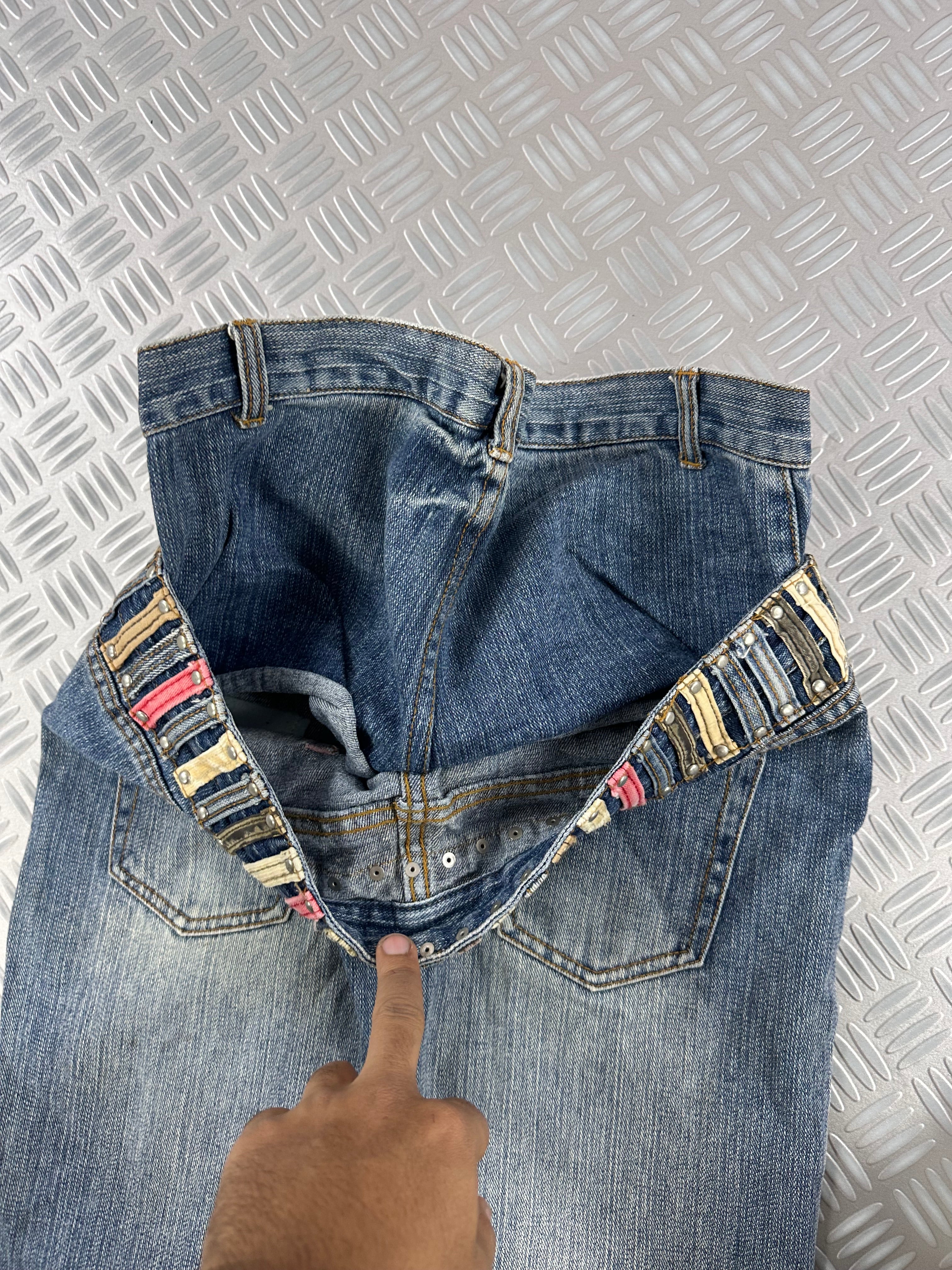 double waits japanese jeans y2k vintage (M)