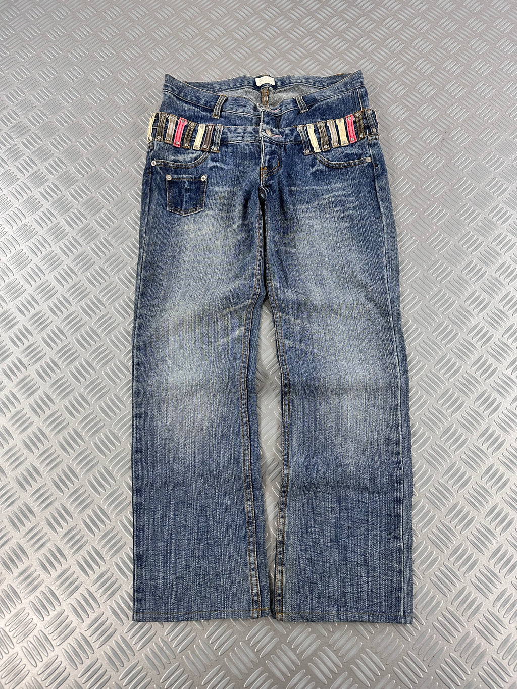 double waits japanese jeans y2k vintage (M)