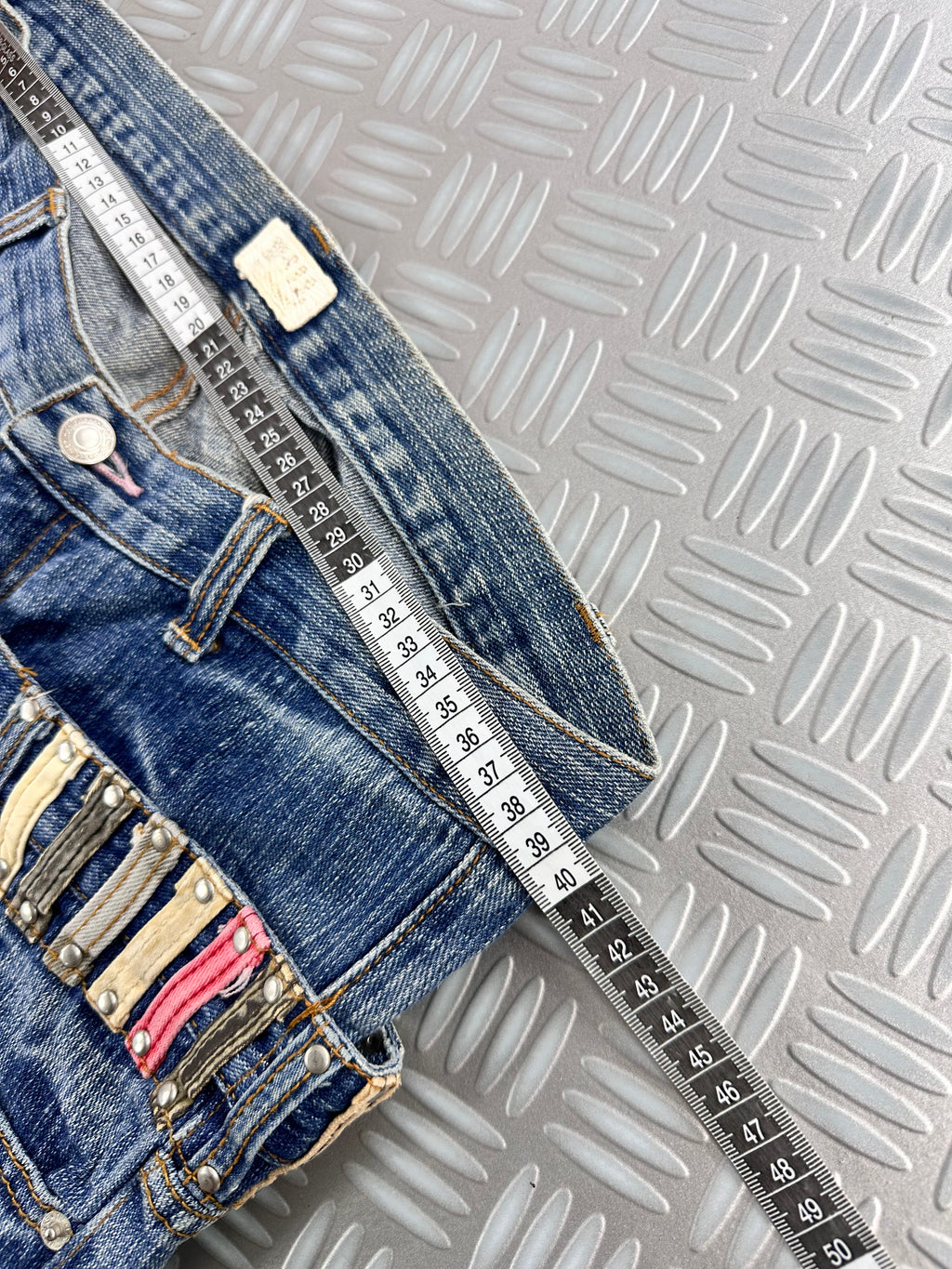 double waits japanese jeans y2k vintage (M)