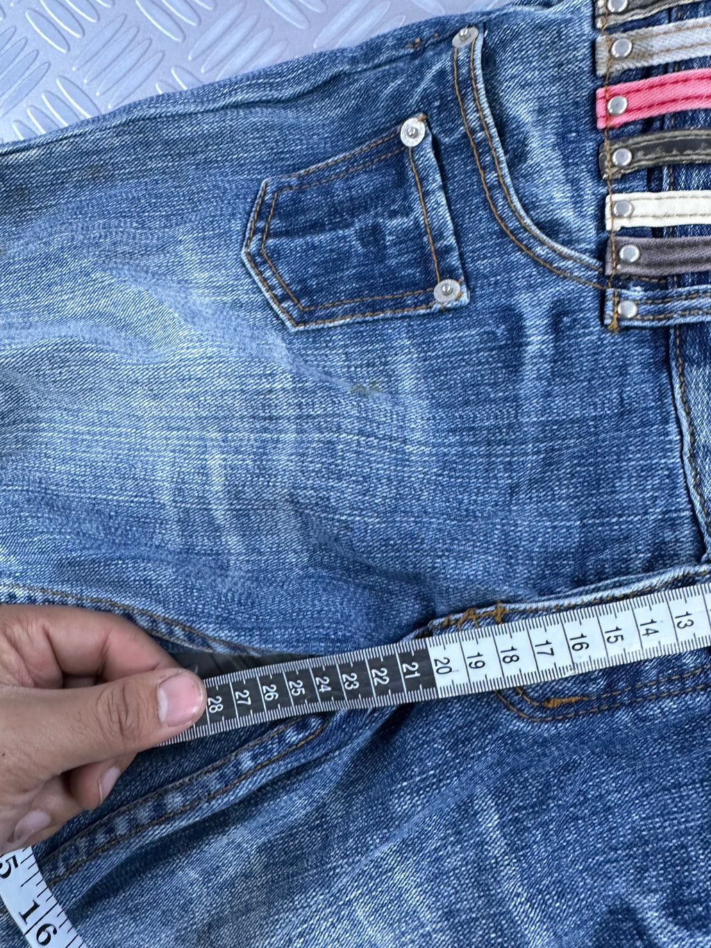 double waits japanese jeans y2k vintage (M)