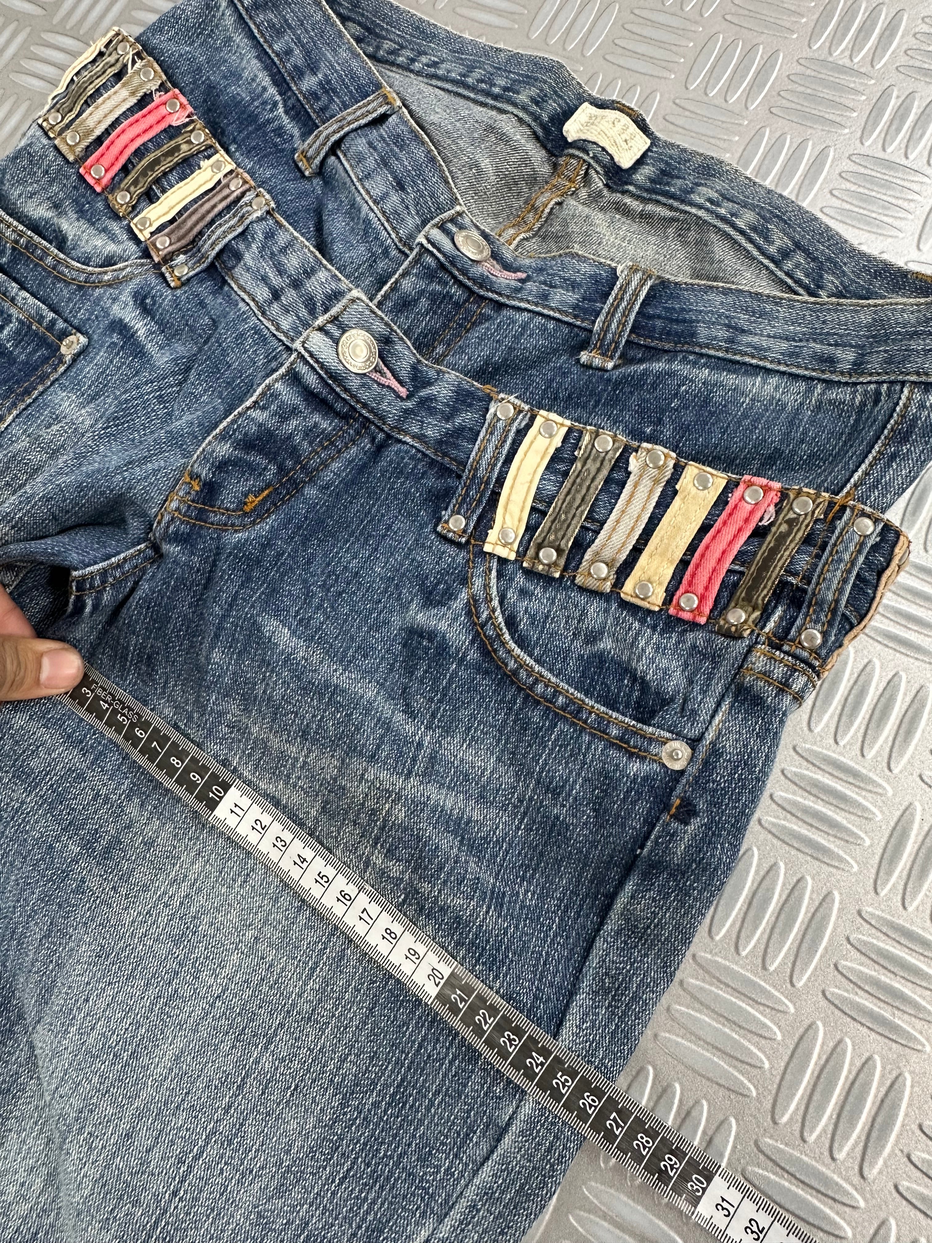 double waits japanese jeans y2k vintage (M)