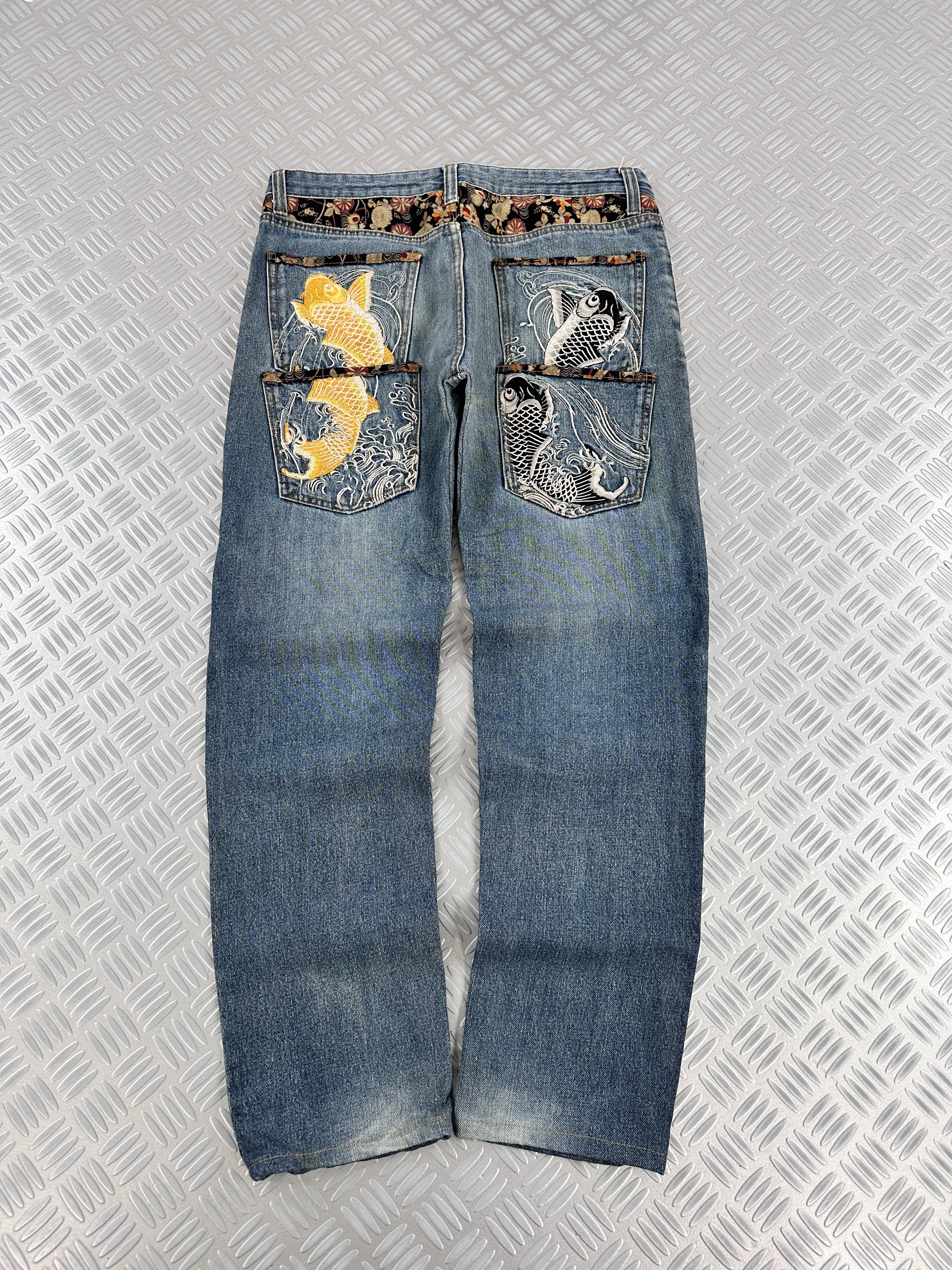 Japanese jeans memory special vintage sukajan (L)