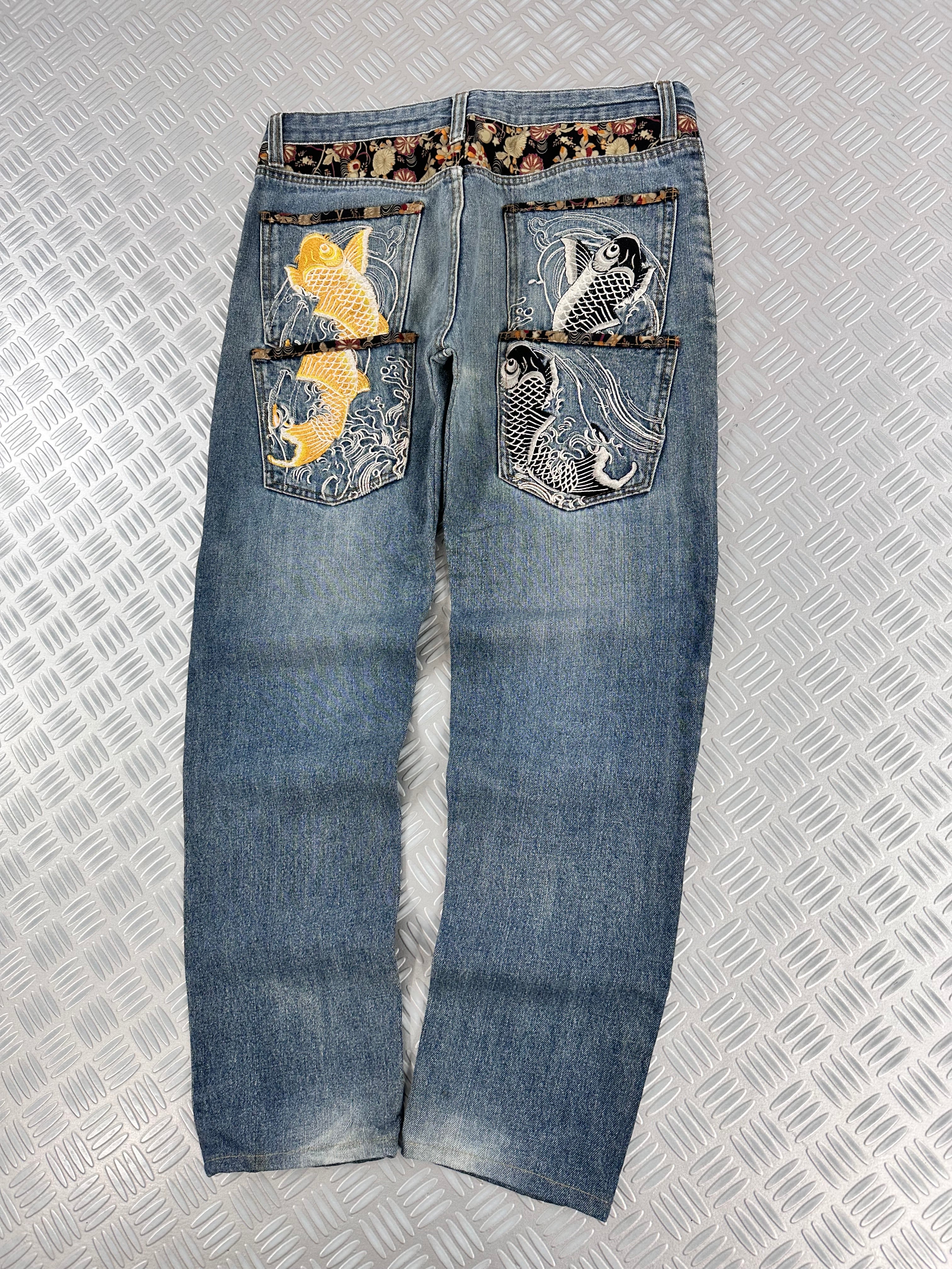 Japanese jeans memory special vintage sukajan (L)