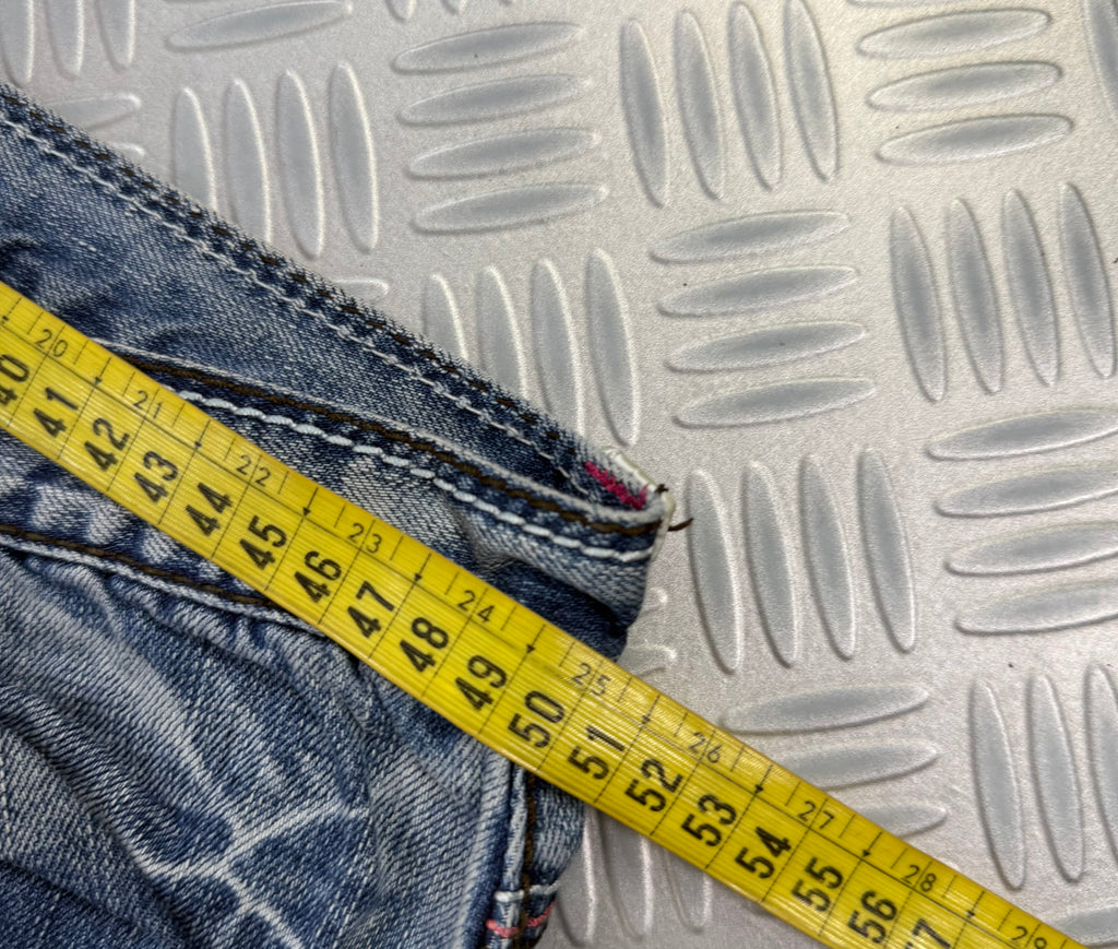 2000's artful dodger baggy jeans graphic XXL