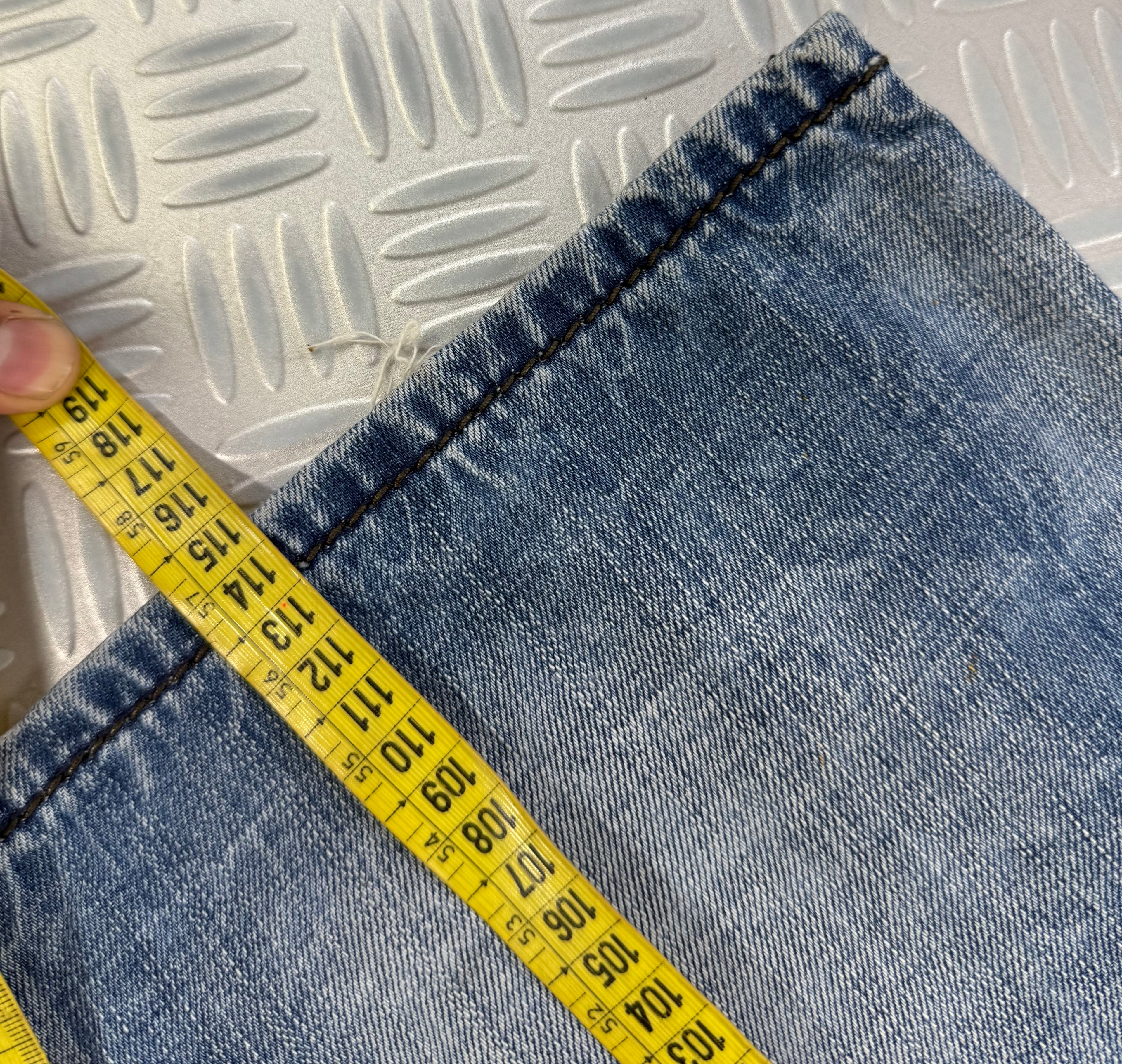 2000's artful dodger baggy jeans graphic XXL