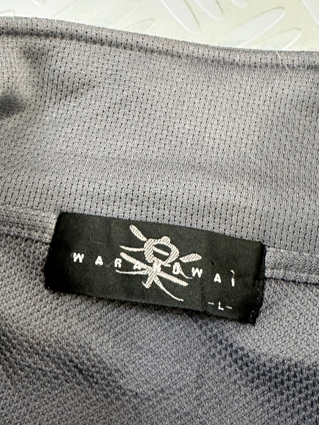 Chaqueta Vintage Japonesa WARAWI con Bordado de Dragón sukajan (L)