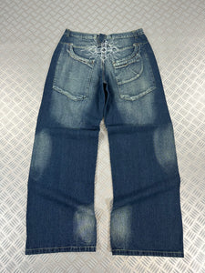 Vintage Hip Hop y2k Baggy Jeans 2000s rare edit