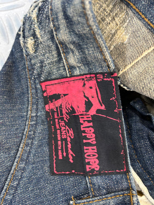 Vintage Distressed Y2K Japanese Jeans 90s (38)