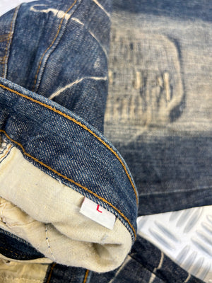 Vintage Distressed Y2K Japanese Jeans 90s (38)