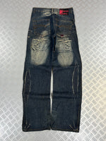 Vintage Distressed Y2K Japanese Jeans 90s (38)