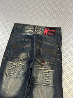 Vintage Distressed Y2K Japanese Jeans 90s (38)