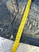 Vintage Distressed Y2K Japanese Jeans 90s (38)