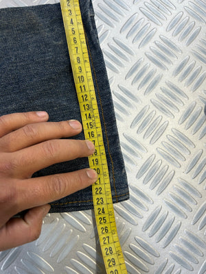 Vintage Distressed Y2K Japanese Jeans 90s (38)