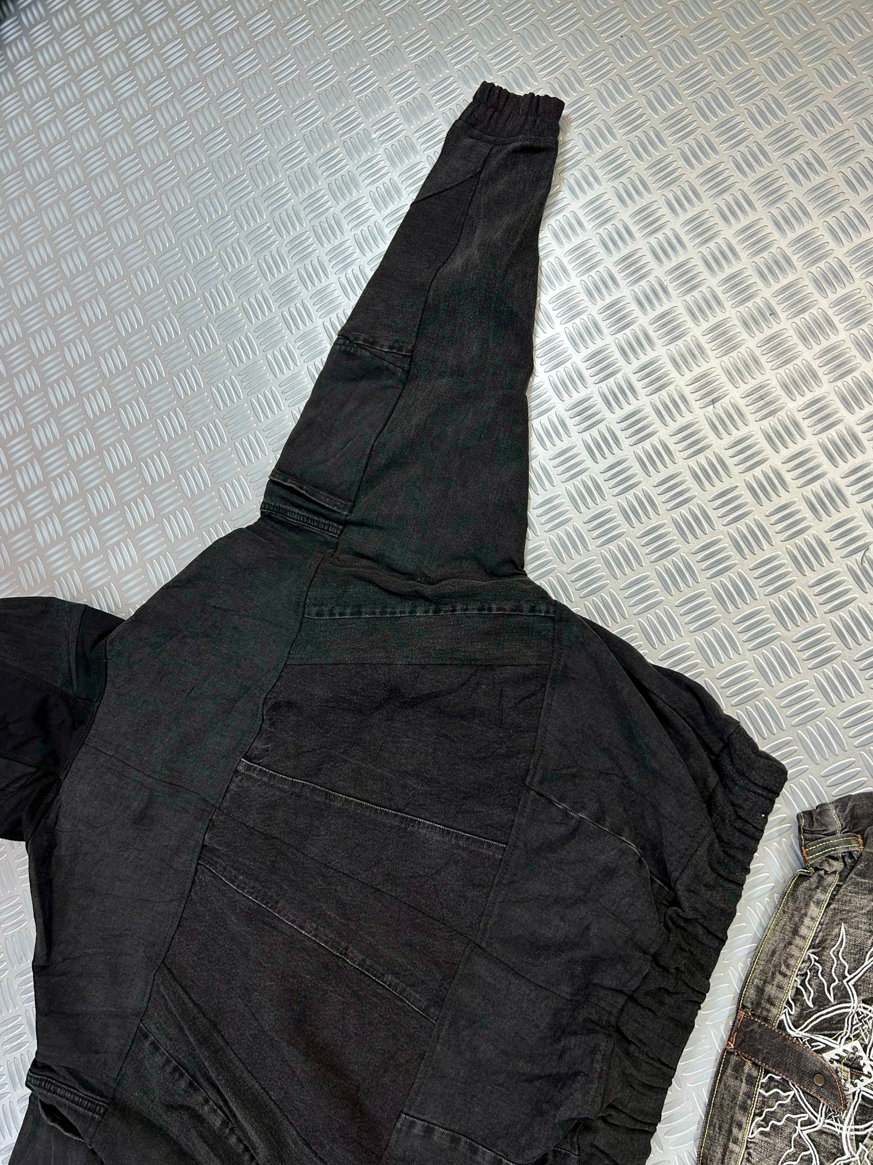 handmade hooded carhartt jacket upcycled (L)